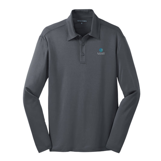 Port Authority® Silk Touch™ Performance Long Sleeve Polo