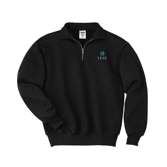 Jerzees® Super Sweats® NuBlend® 1/4-Zip Sweatshirt with Cadet Collar