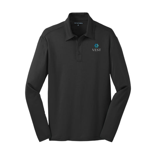 Port Authority® Silk Touch™ Performance Long Sleeve Polo