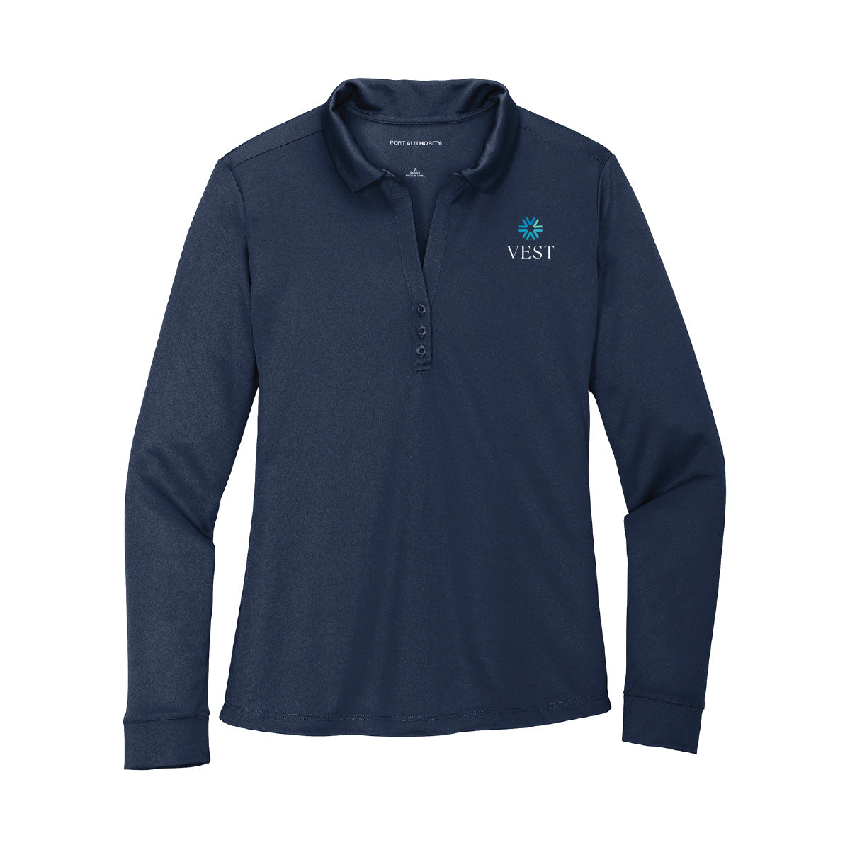 Port Authority® Women's Silk Touch™ Performance Long Sleeve Polo