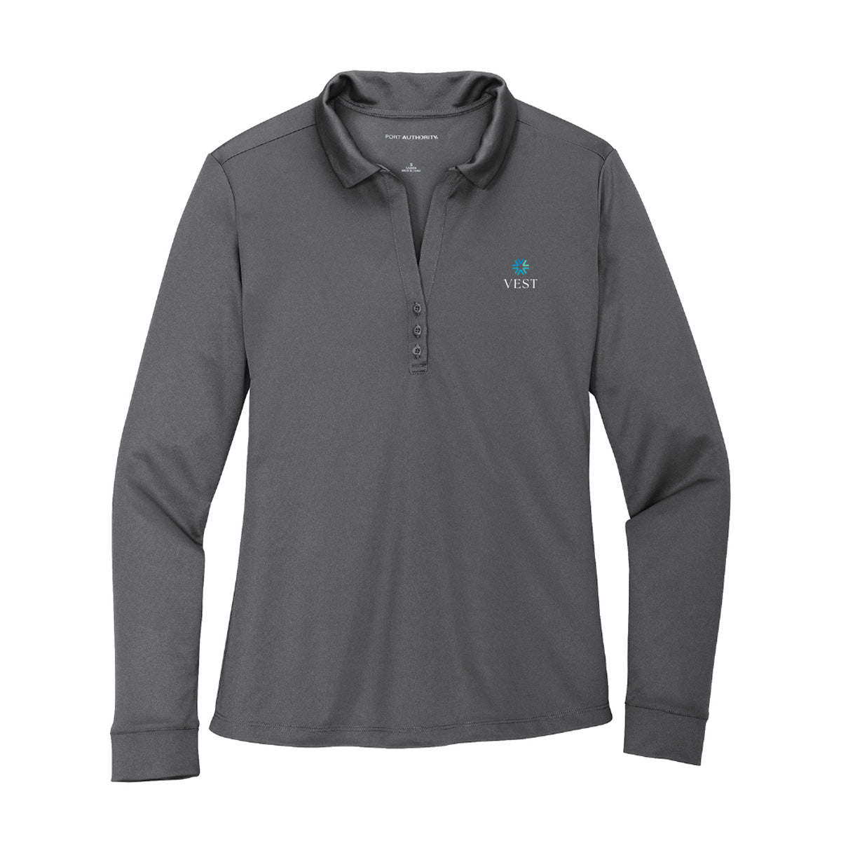 Port Authority® Women's Silk Touch™ Performance Long Sleeve Polo
